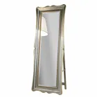 Fir wood floor mirror with pedestal made in Italy Jonni Viadurini