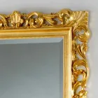 Design floor / wall mirror with Mata gold leaf finish Viadurini
