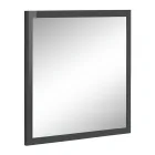 Square Wall Mirror with White or Anthracite Frame - Emanuelito Viadurini