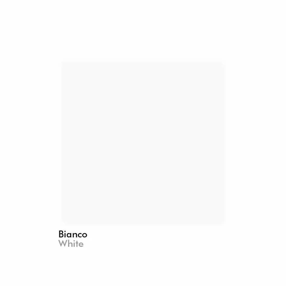 Bathroom Mirror in Imitation Aluminum with Backlight Made in Italy - Palau Viadurini