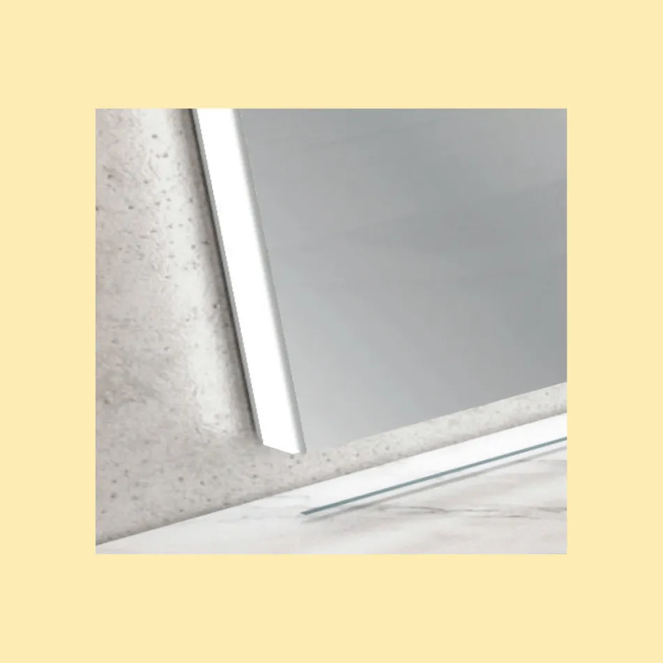 Mirror with Ambient Backlighting Made in Italy - Gogh Viadurini