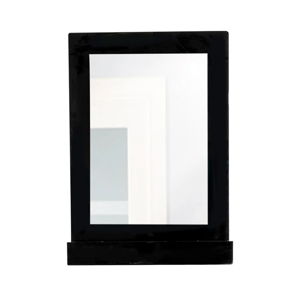 Three-Color Plexiglass Wall Mirror Cabinet Made in Italy - Kiran Viadurini