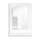 Three-Color Plexiglass Wall Mirror Cabinet Made in Italy - Kiran Viadurini