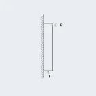 Carol mirror cabinet with 3 doors and LED lights Viadurini