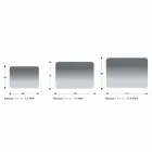 Rounded Bathroom Mirror with LED Backlight Made in Italy - Pato Viadurini