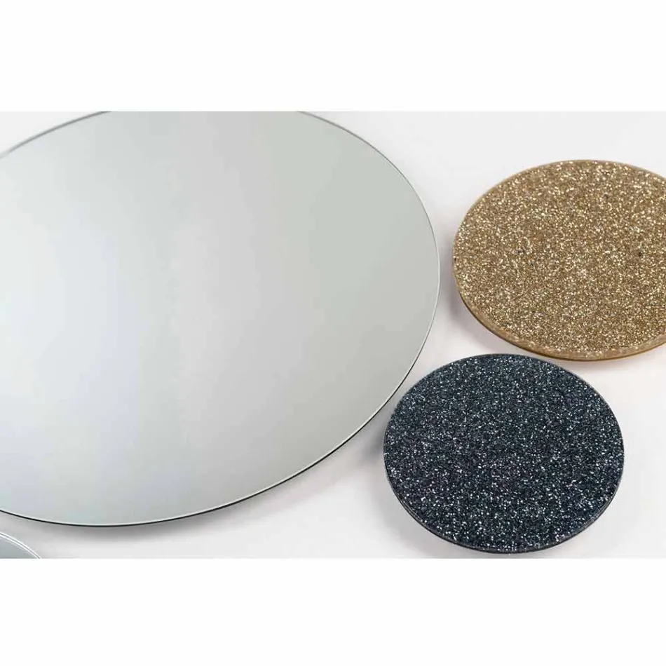 Modeno round wall mirror made in Italy ADDO Viadurini