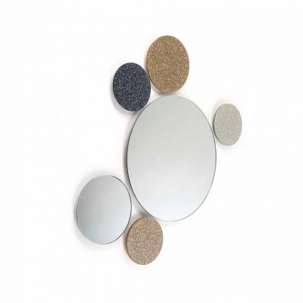 Modeno round wall mirror made in Italy ADDO Viadurini