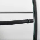 Wall Mirror with Modern Steel Coat Rack Made in Italy - Chioccia Viadurini