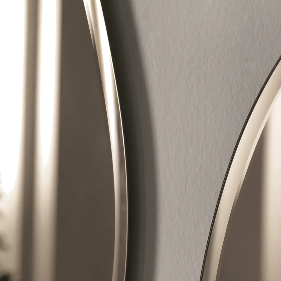 Beata Wall Mirror with Perimeter Grinding Made in Italy Viadurini