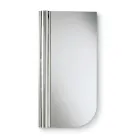 Beniamina Wall Mirror with Wave Side Made in Italy Viadurini