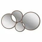 Ring-shaped Modern Design Mirror Colored Finish - Synthesis Viadurini