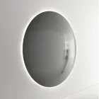 Wall Mirror in Curved Convex Glass in Different Finishes - Light Viadurini