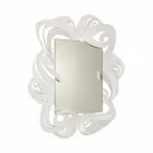 Modern Rectangular Iron Wall Mirror Made in Italy - Penny Viadurini