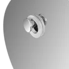 Round Wall Mirror Beveled Simple Design Made in Italy - Odile Viadurini