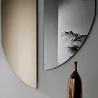 Shaped Wall Mirror Made in Italy - Alfonsa Viadurini
