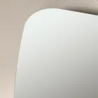 Elongated Mirror in Three Color Variations Made in Italy - Silea Viadurini