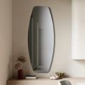 Elongated Mirror in Three Color Variations Made in Italy - Silea