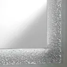 Decorative Wall Mirror with Glass Frame and Luxury Led Light - Attimo Viadurini