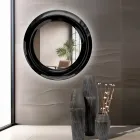 Curved Glass Mirror with Backlit LED Lights - Excelsior Viadurini