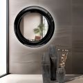 Curved Glass Mirror with Backlit LED Lights - Excelsior