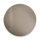 Round Mirror with Mesh Insert Made in Italy - Brigitta Viadurini