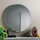 Round Wall Mirror with Lateral Grinding Made in Italy - Andreina Viadurini