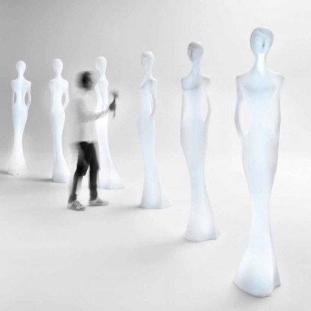 Luminous Statue Floor Design with Led Light for Indoor - Penelope by Myyour Viadurini