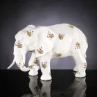 Handmade Ceramic Elephant Figurine Made in Italy - Infantryman Viadurini