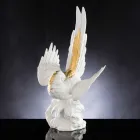 Parrot-Shaped Ceramic Figurine Handmade in Italy - Pagallo Viadurini