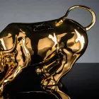 Handmade Ceramic Bull-Shaped Figurine Made in Italy - Bulino Viadurini