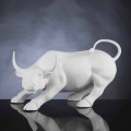 Handmade Ceramic Bull-Shaped Statue Made in Italy - Bulino