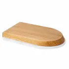 Cutting Board and Kitchen Accessories in Marble, Wood and Steel Luxury Design - Icaro Viadurini