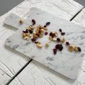 Rectangular cutting board in White Carrara Marble Made in Italy - Ukai