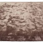 Bordered Rug in Cotton and Colored Viscose for Living Room - Planetarium Viadurini