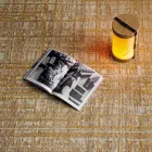 Modern Hand-Woven Living Room Carpet in Wool and Cotton - Neppo Viadurini