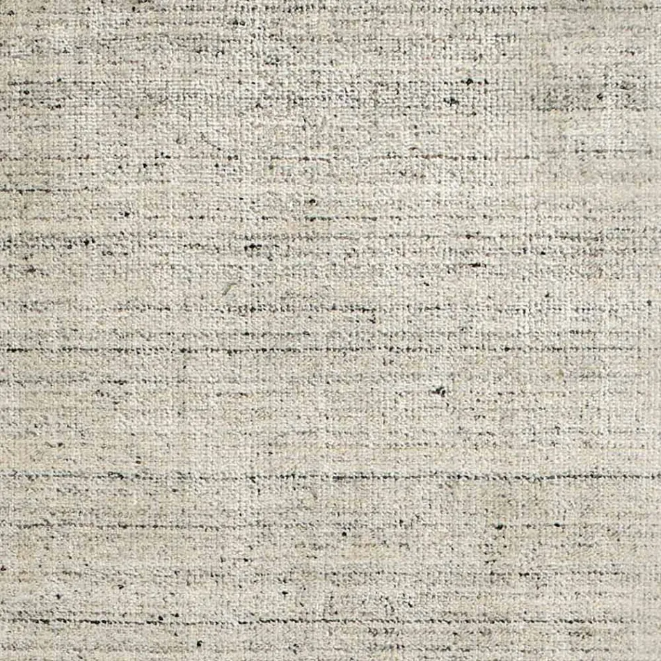 Living room carpet produced on a manual loom in viscose, wool and cotton - Cristel Viadurini