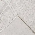 Design Rug with Beige Design in Polyester and Viscose - Occitania Viadurini