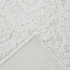 Design Rug with Beige Design in Polyester and Viscose - Occitania Viadurini