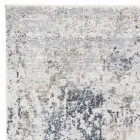 Design Rug with Beige Design in Polyester and Viscose - Occitania Viadurini