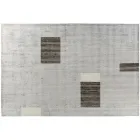 Handmade Modular Colored Viscose Rug Woven in India - Gilberto Viadurini