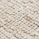 Handmade Rug Woven in India High Quality Wool and Bamboo Silk - Anella Viadurini