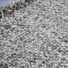 Large and Modern Design Fringed Wool Rug Black or Cream - Jacqueline Viadurini