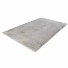 Acrylic and Viscose Anti-Slip Rug with Gray Beige Design - President Viadurini