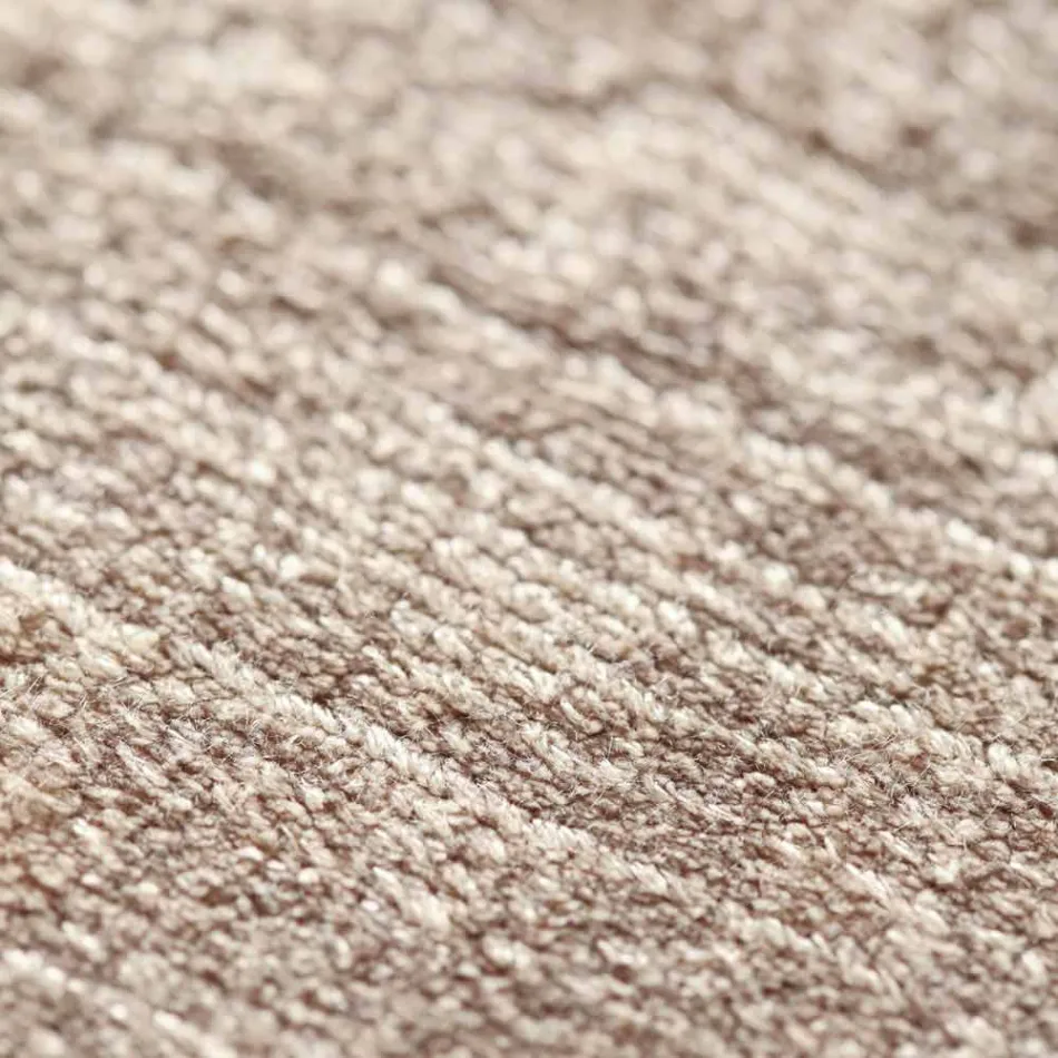 Customizable Versatile Viscose and Cotton Rug - Mutter Viadurini