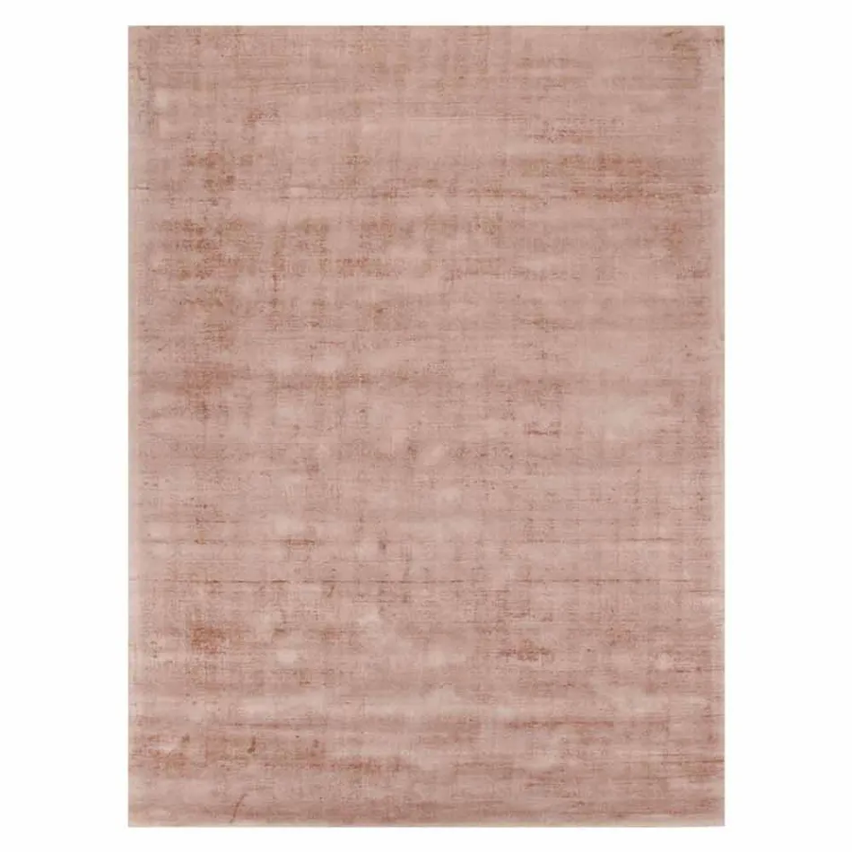 Customizable Versatile Viscose and Cotton Rug - Mutter Viadurini