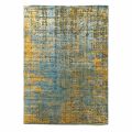 Modern Hand-Knotted Living Room Carpet in Bamboo Silk and Cotton - Buba