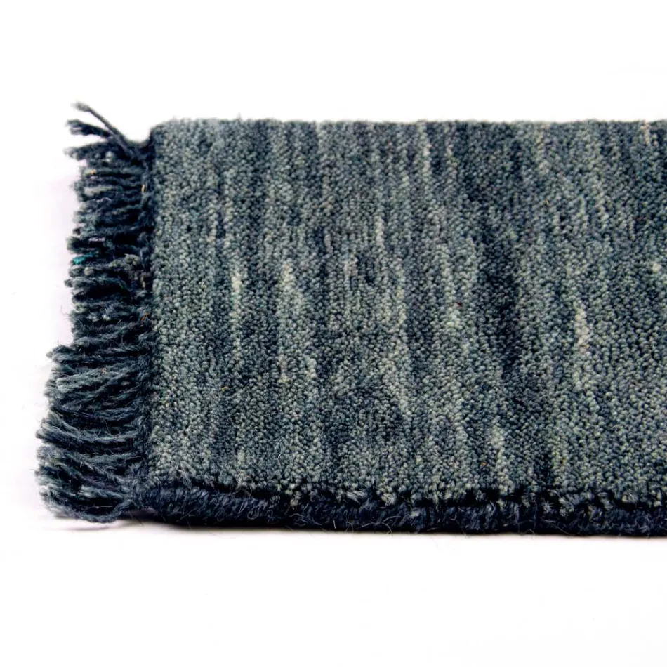 Modern Living Room Rug of Versatile Design in 100% Wool - Pepita Viadurini