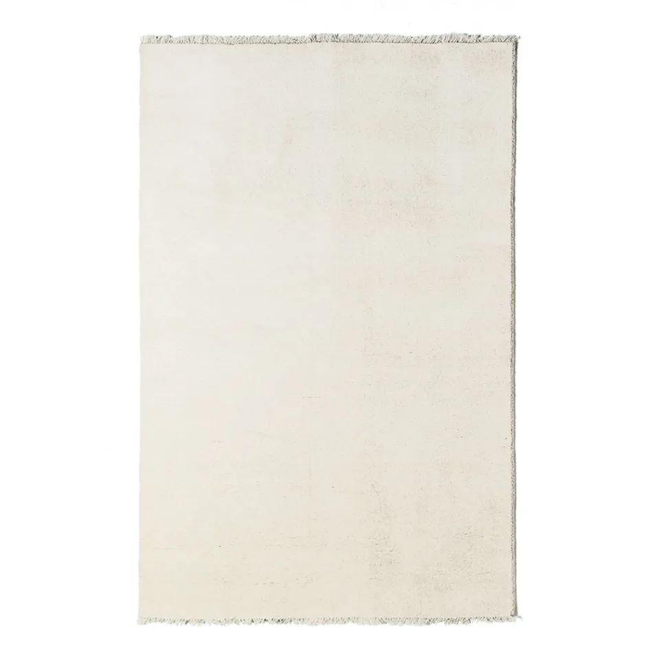 Modern Living Room Rug of Versatile Design in 100% Wool - Pepita Viadurini