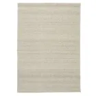 Modern living room carpet in hand-woven polyester and cotton - Soledad Viadurini