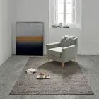 Modern Hand-Woven Wool and Cotton Carpet for the Living Room - Relict Viadurini